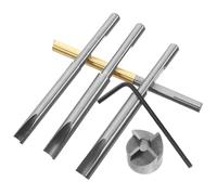 BUTIFULSIC Kit di Rifinitura per Penna per Tornitura Legno Acciaio al Carbonio ad Alta Precisione, Set Versatile Espansione e Mandrino, per Falegnami