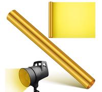 BUTIFULSIC Kit Filtro Illuminazione Pellicola Gialla in Pet per Creare Effetti Speciali e Bassa Perdita, per Produzioni Cinematografiche e Illuminazione Professionale