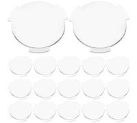 BUTIFULSIC Lenti per Occhiali Realtà Virtuale 20 Pezzi in Plastica Pc, Design Ergonomico, Diametro 25mm e Distanza Focale 45mm, per Console Gaming e Computer, Uso Commerciale e Attività