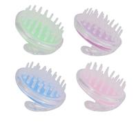 BUTIFULSIC Massaggiatore per Chioma Design Unico 4 Spazzola per Lavare i Chioma in Pe per Rilassamento e Dalla Pressione, per a