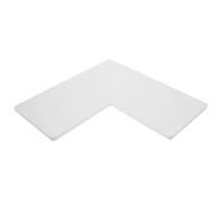BUTIFULSIC Mensola Scaffale da Pvc Foratura senza Angolare e Nero in da Bagno Camera da, per Decorazioni e Organizer per Oggetti Fotografici
