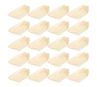 BUTIFULSIC Monouso in Legno Biodegradabili per Sushi e Snack, 120 Pezzi, Design Elegante Stile Orientale, per Matrimoni ed Eventi