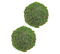 BUTIFULSIC Palline Decorative Verdi in Schiuma e Plastico 2 Pezzi, Facili da Gestire e Organizzare, per Sala da Pranzo e Decorazioni Moderne