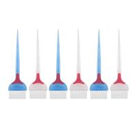BUTIFULSIC Pennelli per Tinta Chioma Spazzola per Tintura per Colore Setole Dense e Manico Confortevole in PC Set 6 e Applicazione Uniforme Colore Casuale