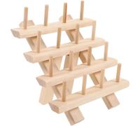 BUTIFULSIC Porta Bobina in Legno Multifunzionale per Cucito Creativo e Quilting, Pratico Organizer per Fili Che Previene L'intasamento del Filo
