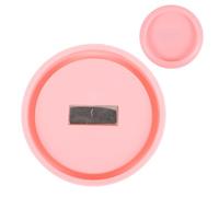 BUTIFULSIC Portaspilli Magnetico Rosa in Plastica e Acciaio per Cucito, Contenitore per Aghi Stabile e Multifunzionale per Sartoria e Ricamo Manuale