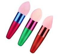 BUTIFULSIC Set 3 Pezzi Spugnette per Trucco Fondotinta in Spugna, Applicazione Polvere e Blending, Materiale Morbido, per Uso Professionale e Fai-da-te Colore Casuale