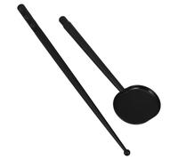 BUTIFULSIC Set Occlusore Oculare Portatile in Plastica Nera, Puntatore Manuale per Test Visivi, Strumento Compatto per Esami Optometrici in Scuole e Ospedali