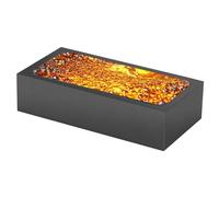 BUTIFULSIC Stampo in Grafite ad Alta Purezza 100x50x25mm per Fusione Metalli Non Ferrosi e Oro Elevata Conducibilità Termica e Resistenza agli Urti per Laboratorio e Analisi