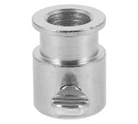 BUTIFULSIC Supporto di Fissaggio per Asta del Girarrosto in Acciaio Cromato, Bullone per Spiedo Riutilizzabile, Accessorio per Griglia Barbecue Esterno, Fermo Porta-Asta per Barbecue