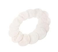 BUTIFULSIC Tamponi Struccanti Lavabili in Fibra di Bambù Doppio Strato 8cm 20 Pezzi Riutilizzabili per Pulizia Viso Quotidiana e Rimozione Trucco Delicata