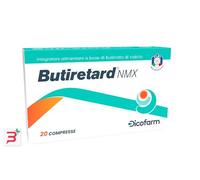 BUTIRETARD NMX 20 COMPRESSE SENZA GLUTINE NATURALMENTE PRIVO DI LATTOSIO