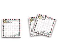 Butler in the Home Sticky Notes - Confezione da 12 pezzi, 7,6 x 7,6 cm, 50 fogli per blocco, Be The One to Guide Me, But Never Hold Me Down Ancora per barca, simpatici divertenti appunti per cancelleria, diario di carta