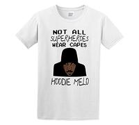 Butong Carmelo Anthony Melo Not all Heroes Wear Capes O Neck Men T-Shirt White XL
