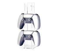 BUTORY Supporto per controller in acrilico a 3 livelli, supporto per cuffie e controller 2 in 1. Crea le tue fortezze per la scrivania (nero)