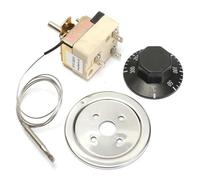BUTPDYPEP 1 pz. Termostato regolatore di Temperatura rotativo AC 250 V 16 A quadrante da 50 a 300 Gradi Celsius Interruttore di Controllo della Temperatura for Forno Elettrico