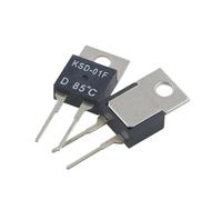 BUTPDYPEP 10PCS KSD-01F 40C-150C Gradi Normalmente Chiuso Aperto Termostato Interruttore di Temperatura 40C 45C 65C 85C 95C 100C 105C 110C 135C 150C Gradi(60 Degree,Normal Close(NC))