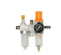 BUTPDYPEP 1PC Compressore d'Aria Filtro Regolatore Separatore di Acqua Olio Trappola Filtrato Regolatore Valvola di Scarico Automatico Lubrificatore Manometro