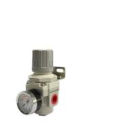BUTPDYPEP AR2000-02 AR3000-03 unità di Trattamento di Regolazione del Gas della Pompa del compressore di Controllo del regolatore della Pressione 'Aria da 1/4 '' con manometro Regolabile(AR3000-03)