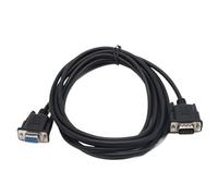 BUTPDYPEP Cavo seriale DB9 da 1,5 M Cavo RS232 RS485 Maschio Turno Femmina Porta Com Connessione Diretta Cavo di prolunga Dati Incrociato a 9 Pin(Cross)