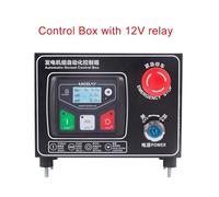 BUTPDYPEP Regolatore generatore diesel DC30D, avvio automatico, arresto, scatola di controllo motore, armadio BX30D, interfaccia USB, programmabile da PC(BX30D 12V relay)