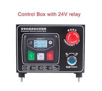 BUTPDYPEP Regolatore generatore diesel DC30D, avvio automatico, arresto, scatola di controllo motore, armadio BX30D, interfaccia USB, programmabile da PC(BX30D 24V relay)