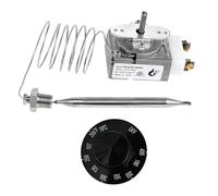 BUTPDYPEP Valvola termostatica 200-400F Interruttore manopola di Controllo RX-1-36 60125401 for friggitrice Pitco 60124501 Imperial 1175 1/4" MNPT