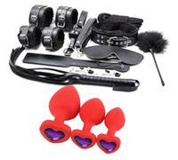 butt ANALE DILDO SADOMASO MANETTE COLLARE PALLA manette sex corda bondage ROSSO