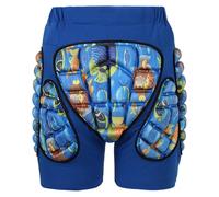 Butt pad da snowboard per bambini Pantaloncini da snowboard imbottiti in EVA 3D Butt pad da sci in vita elastica traspirante per pattinaggio bicicletta.