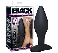 BUTT PLUG ANALE DILDO NERO FALLO SEX TOYS PER UOMO E DONNA IN SILICONE SEXY SHOP
