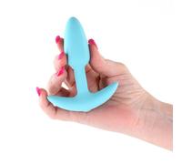 BUTT PLUG ANALE VIBRANTE VIBRATORE PER UOMO E DONNA IN SILICONE RICARICABILE APP