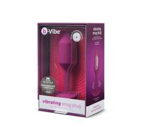 Butt Plug Snug M B-Vibe Vibrating Rosa