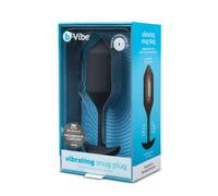Butt Plug Snug XL B-Vibe Vibrating Nero
