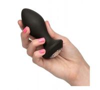 Butt plug vibrante liscio dilatatore stimolatore fallo anale dildo con gioiello