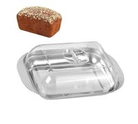 Butter Dish, Airtight Non Slip Butter Keeper Tray Storage Container