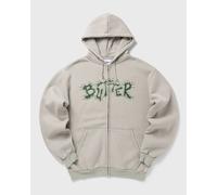 Butter Goods Eruption Zip-Thru Hood men Zippers grey in taglia:L