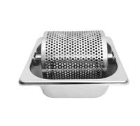 Butter, Wheel Roller, Stainless Steel Spreader, 17.5×16×6.5cm, Griddle Cooking Tool, Easy Glide Dispenser, Silver, for Bbq, Tailgates, Cookouts, Picnics, Outdoor Grill Barbecue-Related Ventures