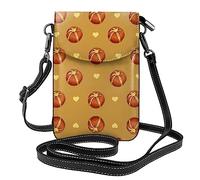 Buttered Bread - Borsa a tracolla da donna con stampa di pane al burro, perfetta per viaggi e shopping, taglia unica, colore: nero