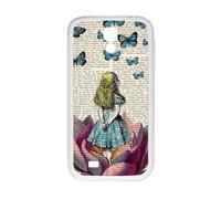Butterflies lovely girl Cell Phone Case for Samsung Galaxy S4