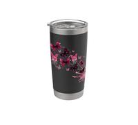 Butterflies Painted CollectionButterfly Lovers Bicchiere termico in acciaio inox doppia parete