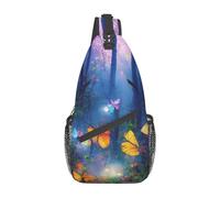 Butterfly 05 Borsa a tracolla a farfalla Zaino a tracolla carino Zaino da giorno Zaino casual Borsa da trekking Borsa da donna