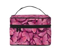 Butterfly(1) trousse per trucchi, graziosa borsa per cosmetici da donna, borsa da toilette, grande borsa organizer da viaggio per il trucco