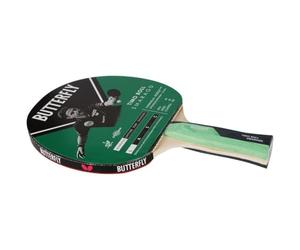 Butterfly 85018 Timo Boll Smaragd Racchetta da Ping Pong, Nero/Verde, Standard