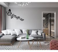 BUTTERFLY - Adesivo murale wall sticker in vinile 55x135 cm