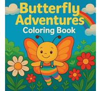 Butterfly Adventures - Coloring Book