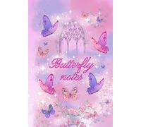 Butterfly Aesthetic Notebook for Girls - Cute Pink Journal, Lined Notebook for Writing, Dreamy Pastel Notebook, Gift for Teen Girls, Composition Notebook, Creative Writing Notebook