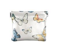 Butterfly Beauty Energetic - Portamonete da donna in pelle PU, grazioso porta carte di credito, motivo farfalla, taglia unica, moderno, Farfalla Bellezza Energ, Taglia unica, moderno