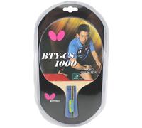 Butterfly BTY-CS 1000 Chinese Penhold Racket - Balanced Speed And Spin For Chinese Penhold Play - Recommended For Beginning Level Players -