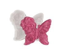 Butterfly Candle Mold Silicone - Relief Buterfly Shape M0ld | Flexible Nonstick Soy Wax Candlle Molld | Craft Baking Decorating Tool For Resin Fondant Chocolate