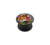 Butterfly Cell Phone Button Pop Up Holder Floral Rose Flower PopSockets PopGrip Adesivo